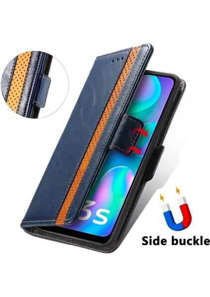 Vivo Y3S 2021 Cüzdan Kılıfı, Kart Tutuculu Pu Deri Flip Kılıf Rfıd Engelleme Kickstand Telefon Kapağı (Yurt Dışından) fırsatları