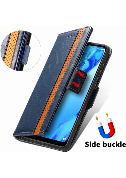 Tcl 20B Cüzdan Kılıfı, Kart Tutuculu Pu Deri Flip Kılıf Rfıd Engelleme Kickstand Telefon Kapağı (Yurt Dışından)