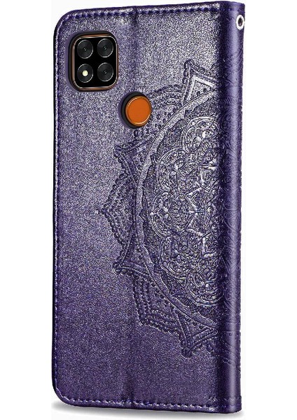 Redmi 9c Deri Kılıf Için Kılıf Zarif Desen Basit Iş Çevirme (Yurt Dışından) indirimleri