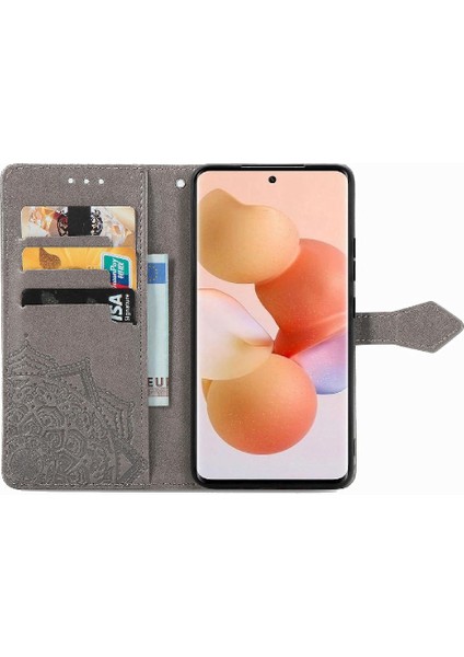 Xiaomi 12 Lite Için Kılıf Zarif Desen Kapak Kapak Darbeye Basit (Yurt Dışından)