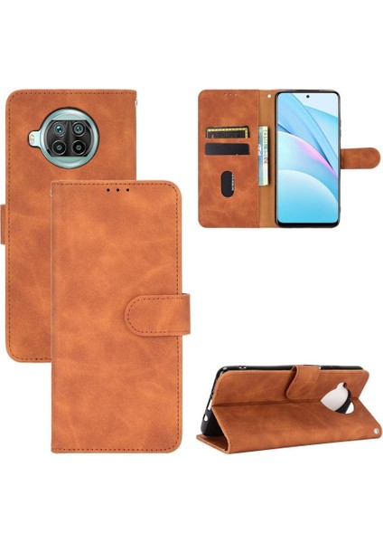 Kart Tutucu Kickstand Koruyucu Kapak ile Xiaomi Mi 10T Lite Için Kılıf (Yurt Dışından)