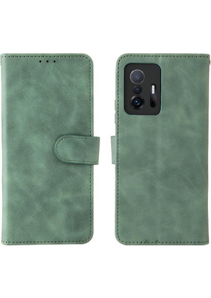 Xiaomi 11T 5g Için Kılıf Deri Folio Flip Case Koruyucu Kapak Tam (Yurt Dışından)
