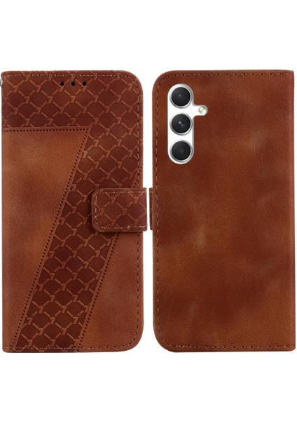 Samsung Galaxy S24 Artı 5g Için Kılıf Cüzdan Flip Folio Kapak Pu Deri (Yurt Dışından)
