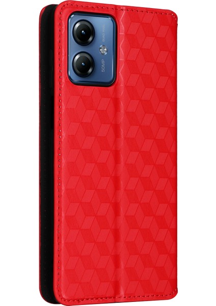 Motorola Moto G14 4g ile Uyumlu Cüzdan Hakiki Deri Darbeye Dayanıklı Tpu Kılıf Dayanıklı Flip Kitap Katlama Standı (Yurt Dışından) fırsatları