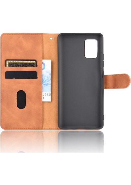 Kart Tutucu Kickstand Tam Koruma ile Samsung Galaxy A71 5g Için Kılıf (Yurt Dışından) modelleri