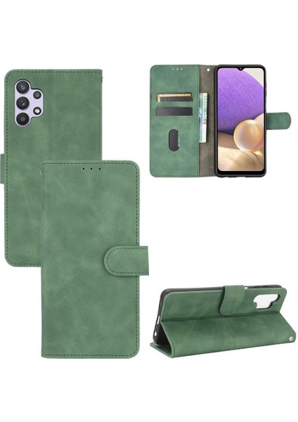 Kart ile Samsung Galaxy A32 5g Koruyucu Kapak Kartı Ekleme Için Kılıf (Yurt Dışından)