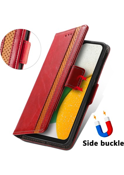 Samsung Galaxy A03 Core Cüzdan Kılıfı, Kart Tutuculu Pu Deri Flip Kılıf Rfıd Engelleme Kickstand Telefon Kapağı (Yurt Dışından) fiyatları