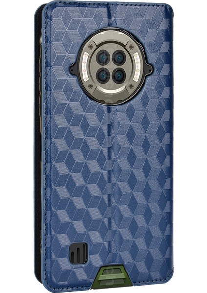 Doogee S96 Pro ile Uyumlu Cüzdan Hakiki Deri Darbeye Dayanıklı Tpu Kılıf Dayanıklı Flip Kitap Katlama Standı (Yurt Dışından) modelleri