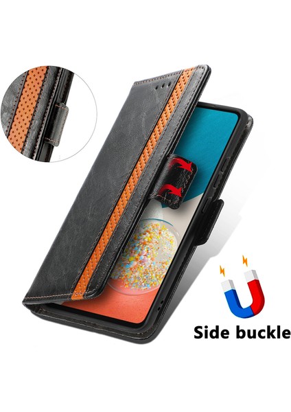 Samsung Galaxy A53 5g Cüzdan Kılıfı, Kart Tutuculu Pu Deri Flip Kılıf Rfıd Engelleme Kickstand Telefon Kapağı (Yurt Dışından) fırsatları