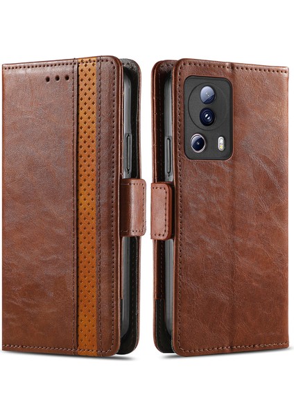 Xiaomi 13 Lite Cüzdan Kılıfı, Kart Tutuculu Pu Deri Flip Kılıf Rfıd Engelleme Kickstand Telefon Kapağı (Yurt Dışından) fiyatları
