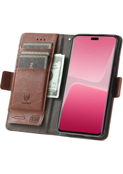 Xiaomi 13 Lite Cüzdan Kılıfı, Kart Tutuculu Pu Deri Flip Kılıf Rfıd Engelleme Kickstand Telefon Kapağı (Yurt Dışından) modelleri