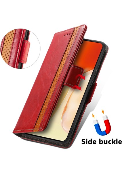 Vıvo X70 Cüzdan Kılıfı, Kart Tutuculu Pu Deri Flip Kılıf Rfıd Engelleme Kickstand Telefon Kapağı (Yurt Dışından) fırsatları