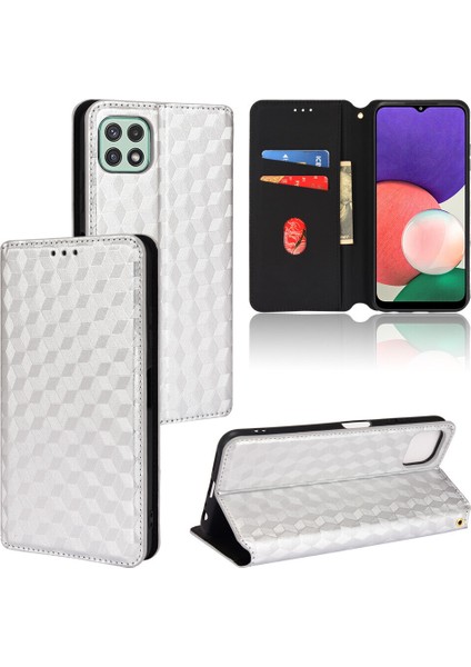 Samsung Galaxy A22 5g ile Uyumlu Cüzdan Hakiki Deri Darbeye Dayanıklı Tpu Kılıf Dayanıklı Flip Kitap Katlama Standı (Yurt Dışından) fiyatları
