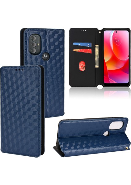 Motorola Moto G Power 2022 ile Uyumlu Cüzdan Hakiki Deri Darbeye Dayanıklı Tpu Kılıf Dayanıklı Flip Kitap Katlama Standı (Yurt Dışından) fiyatları