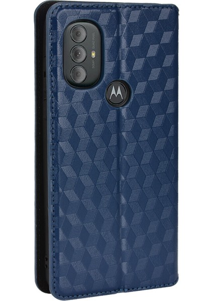 Motorola Moto G Power 2022 ile Uyumlu Cüzdan Hakiki Deri Darbeye Dayanıklı Tpu Kılıf Dayanıklı Flip Kitap Katlama Standı (Yurt Dışından) fırsatları
