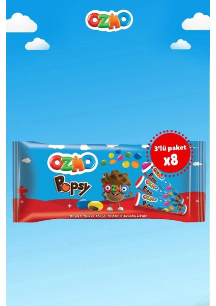 Ozmo Popsy 24 gr x 8