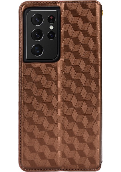 Samsung Galaxy S21 Ultra ile Uyumlu Cüzdan Hakiki Deri Darbeye Dayanıklı Tpu Kılıf Dayanıklı Flip Kitap Katlama Standı (Yurt Dışından) modelleri