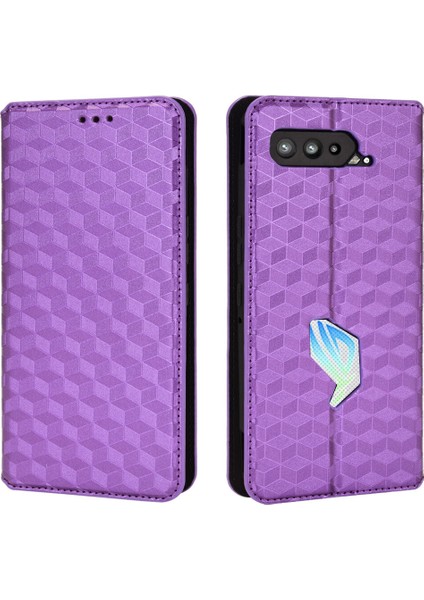 Asus Rog Phone 5 ile Uyumlu Cüzdan Hakiki Deri Darbeye Dayanıklı Tpu Kılıf Dayanıklı Flip Kitap Katlama Standı (Yurt Dışından) modelleri