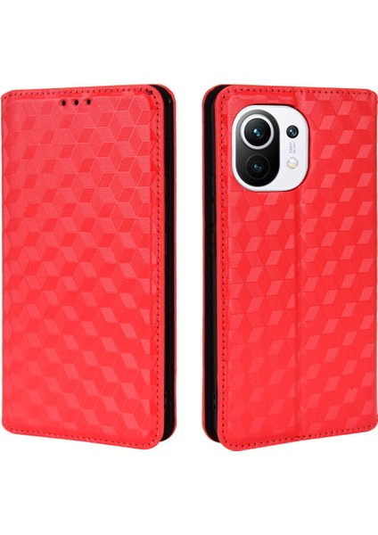 Xiaomi Mi 11 ile Uyumlu Cüzdan Hakiki Deri Darbeye Dayanıklı Tpu Kılıf Dayanıklı Flip Kitap Katlama Standı (Yurt Dışından) modelleri