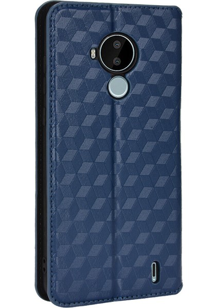 Nokia C30 ile Uyumlu Cüzdan Hakiki Deri Darbeye Dayanıklı Tpu Kılıf Dayanıklı Flip Kitap Katlama Standı (Yurt Dışından) fırsatları