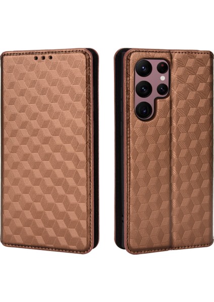 Samsung Galaxy S22 Ultra ile Uyumlu Cüzdan Hakiki Deri Darbeye Dayanıklı Tpu Kılıf Dayanıklı Flip Kitap Katlama Standı (Yurt Dışından) modelleri