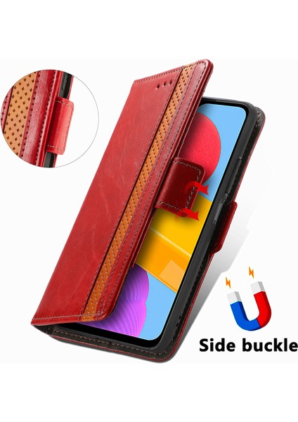 Samsung Galaxy M13 4g Cüzdan Kılıfı, Kart Tutuculu Pu Deri Flip Kılıf Rfıd Engelleme Kickstand Telefon Kapağı (Yurt Dışından) modelleri