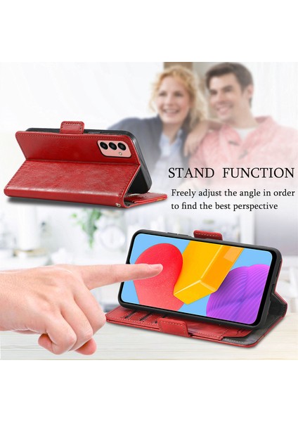 Samsung Galaxy M13 4g Cüzdan Kılıfı, Kart Tutuculu Pu Deri Flip Kılıf Rfıd Engelleme Kickstand Telefon Kapağı (Yurt Dışından) fırsatları