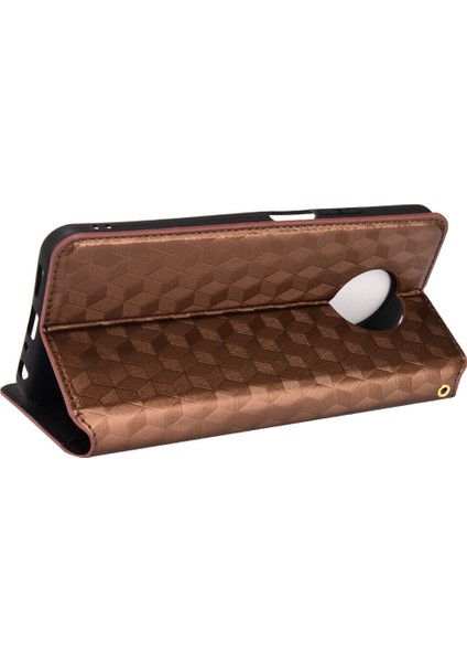 Nokia G300 ile Uyumlu Cüzdan Hakiki Deri Darbeye Dayanıklı Tpu Kılıf Dayanıklı Flip Kitap Katlama Standı (Yurt Dışından) indirimleri