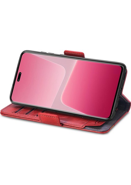 Xiaomi 13 Lite Cüzdan Kılıfı, Kart Tutuculu Pu Deri Flip Kılıf Rfıd Engelleme Kickstand Telefon Kapağı (Yurt Dışından) fırsatları