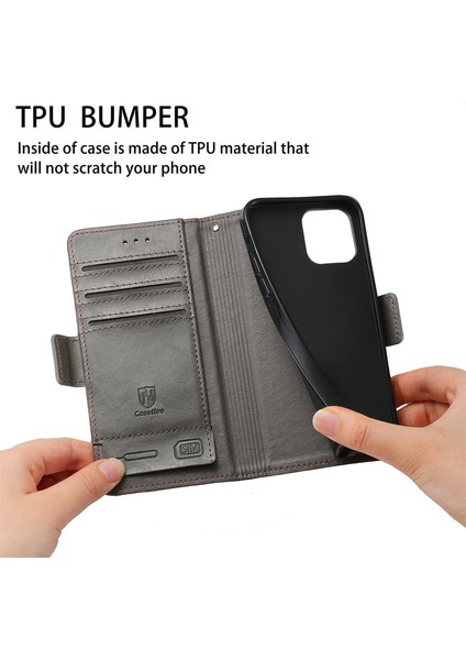 Samsung Galaxy S20 Ultra Cüzdan Kılıfı, Kart Tutuculu Pu Deri Flip Kılıf Rfıd Engelleme Kickstand Telefon Kapağı (Yurt Dışından)