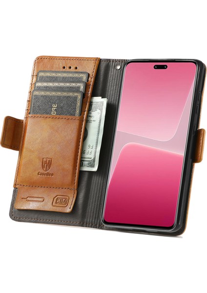 Xiaomi 13 Lite Cüzdan Kılıfı, Kart Tutuculu Pu Deri Flip Kılıf Rfıd Engelleme Kickstand Telefon Kapağı (Yurt Dışından) modelleri