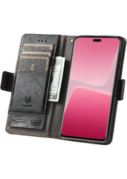 Xiaomi 13 Lite Cüzdan Kılıfı, Kart Tutuculu Pu Deri Flip Kılıf Rfıd Engelleme Kickstand Telefon Kapağı (Yurt Dışından) modelleri