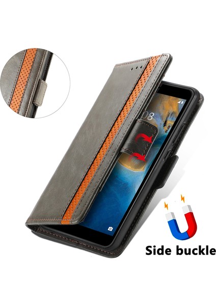 Zte Blade A31 Cüzdan Kılıfı, Kart Tutuculu Pu Deri Flip Kılıf Rfıd Engelleme Kickstand Telefon Kapağı (Yurt Dışından) fırsatları