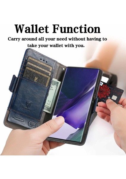 Samsung Galaxy S22 Ultra Cüzdan Kılıfı, Kart Tutuculu Pu Deri Flip Kılıf Rfıd Engelleme Kickstand Telefon Kapağı (Yurt Dışından) modelleri