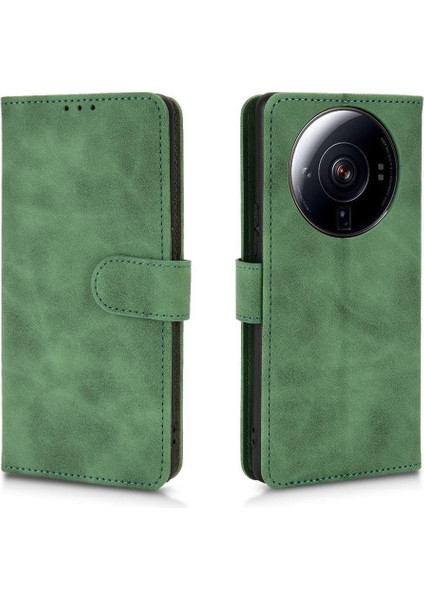 Kart Flip ile Xiaomi 12 Ultra Koruyucu Kapak Kartı Ekleme Için Kılıf (Yurt Dışından)