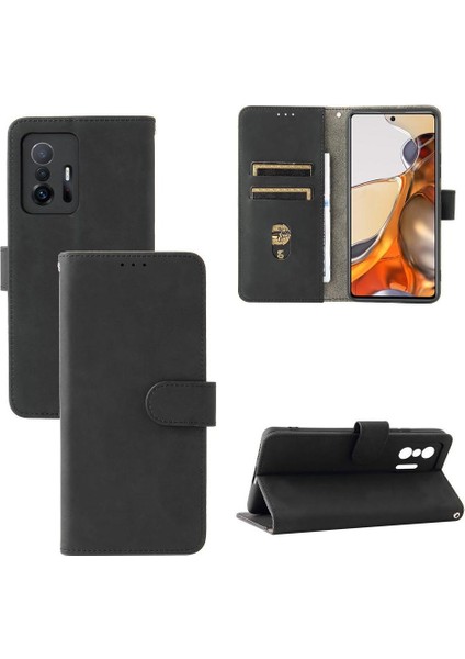 Xiaomi 11T 5g Için Kılıf Deri Folio Flip Case Koruyucu Kapak Tam (Yurt Dışından)