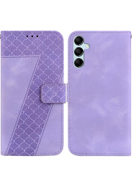 Samsung Galaxy A15 5g/4g Cüzdan Kabartmalı Desen Flip Folio Kapak (Yurt Dışından)