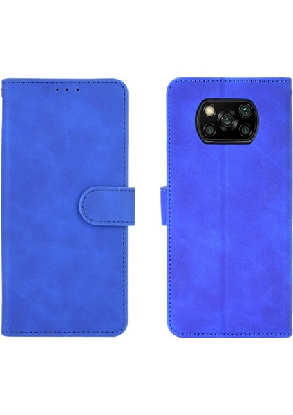Kart Tutucu Kickstand Tam Koruma ile Xiaomi Poco X3 Nfc Için Kılıf (Yurt Dışından)