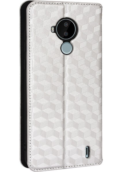 Nokia C30 ile Uyumlu Cüzdan Hakiki Deri Darbeye Dayanıklı Tpu Kılıf Dayanıklı Flip Kitap Katlama Standı (Yurt Dışından) fırsatları