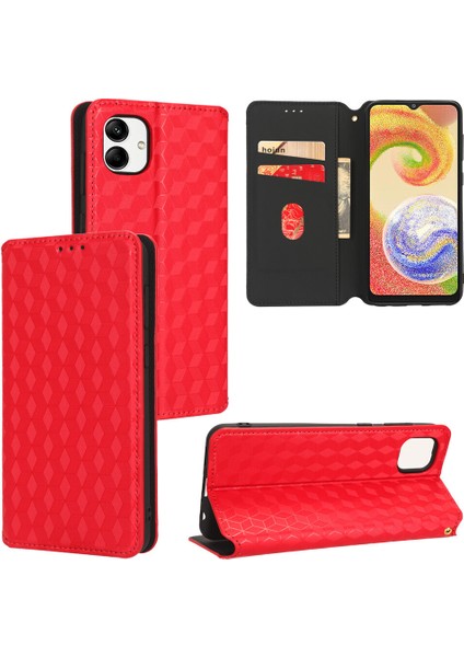 Samsung Galaxy A04 4g ile Uyumlu Cüzdan Hakiki Deri Darbeye Dayanıklı Tpu Kılıf Dayanıklı Flip Kitap Katlama Standı (Yurt Dışından) fiyatları