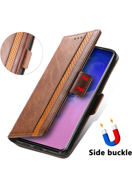 Samsung Galaxy S20 Ultra Cüzdan Kılıfı, Kart Tutuculu Pu Deri Flip Kılıf Rfıd Engelleme Kickstand Telefon Kapağı (Yurt Dışından) fırsatları