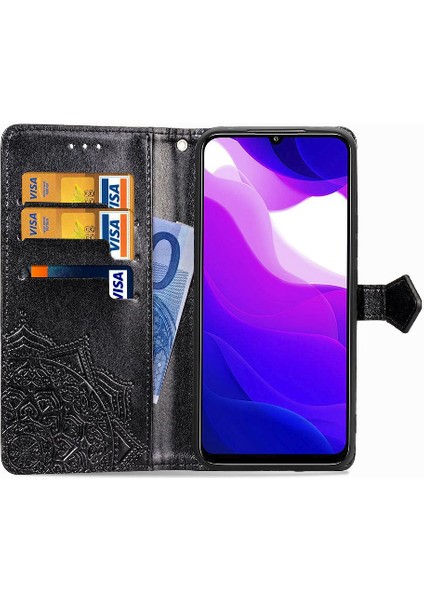 Xiaomi 10 Lite 5g Için Zarif Desen Darbeye Deri Kılıf Kapak (Yurt Dışından) modelleri