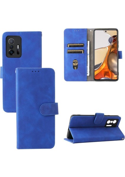 Xiaomi 11T 5g Için Kılıf Deri Folio Flip Case Koruyucu Kapak Tam (Yurt Dışından)
