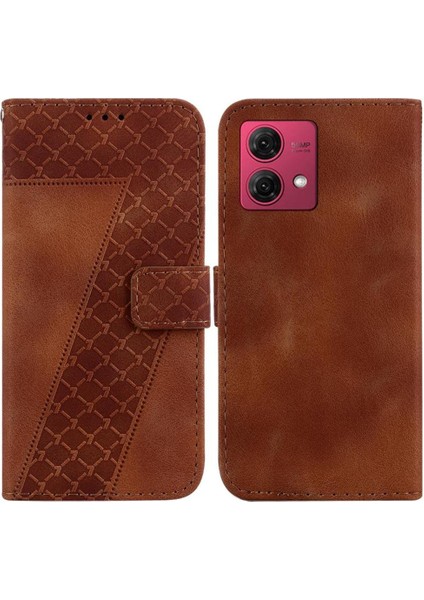 Motorola Moto G84 5g Pu Deri Kart Yuvası Fonksiyonu Cüzdan Desen (Yurt Dışından)