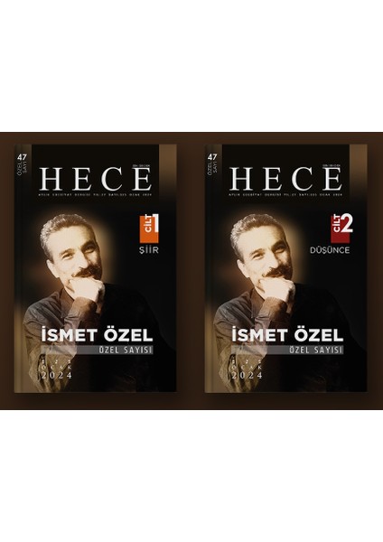 Dergisi 325. Sayı İsmet Özel - Özel Sayısı 47 - 2 Cilt Takım Ocak 2024