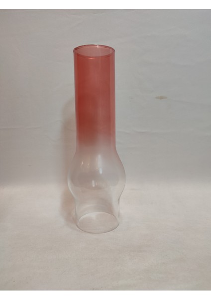 Avize Lamba Camı Şeffaf - Gül Kurusu Renkli (Alt Çap:7.00cm-h:25.00cm)