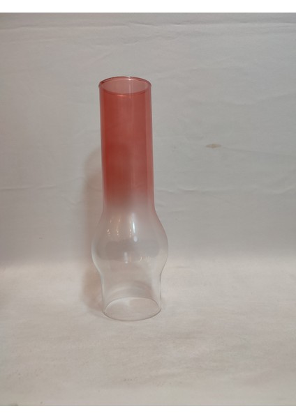 Avize Lamba Camı Şeffaf - Gül Kurusu Renkli (Alt Çap:7.00cm-h:25.00cm)