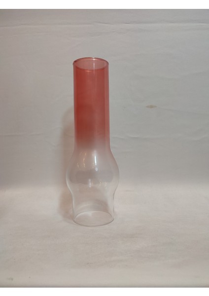 Avize Lamba Camı Şeffaf - Gül Kurusu Renkli (Alt Çap:7.00cm-h:25.00cm)