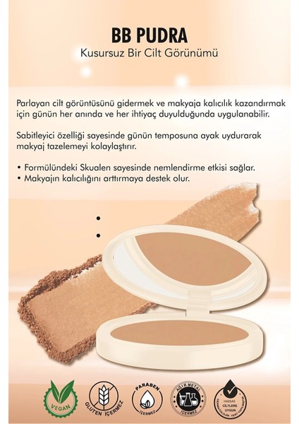 Bb Pudra 06 Warm Deep 12 gr fiyatları