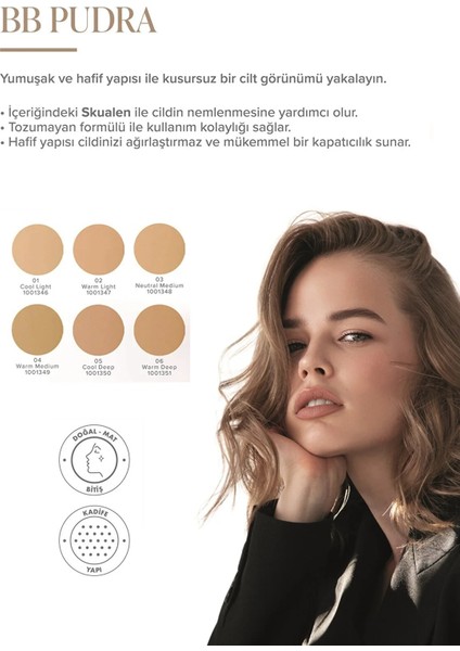 Bb Pudra 06 Warm Deep 12 gr modelleri